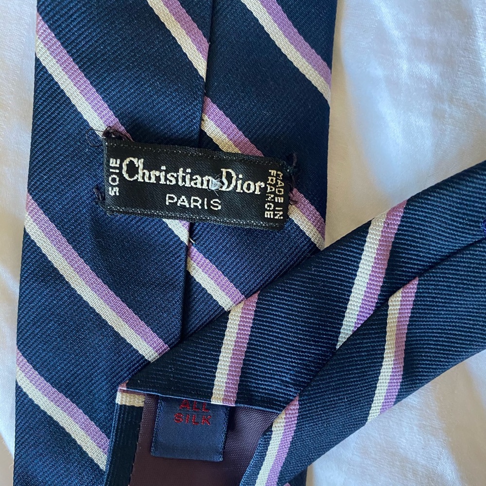 Christian Dior 100% Silk Tie
